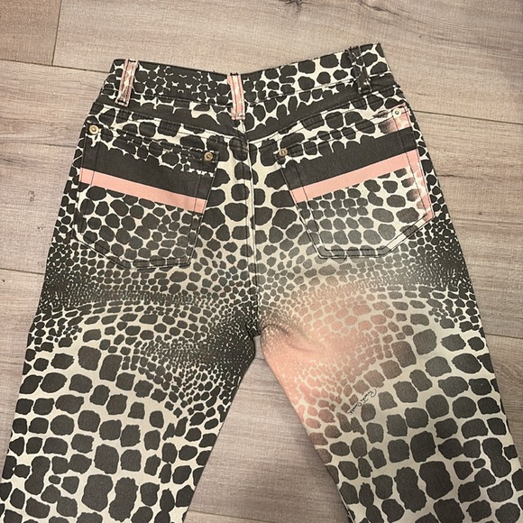 Stylish Pink and Black Women's Jeans - Picture 8 of 8